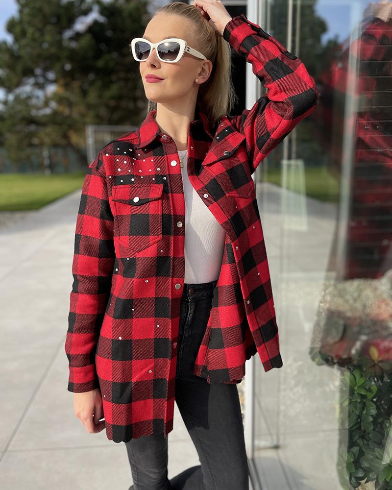 Women's jacket Pinko shirt style