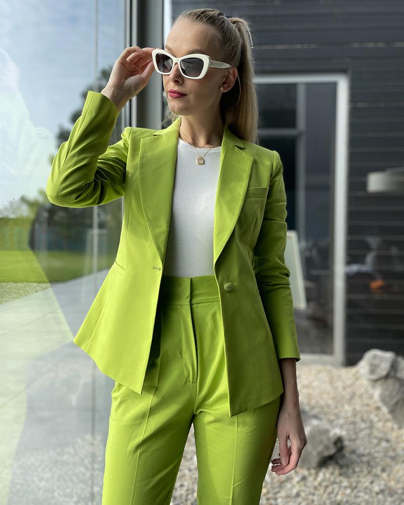 Liu Jo women's trousers lime
