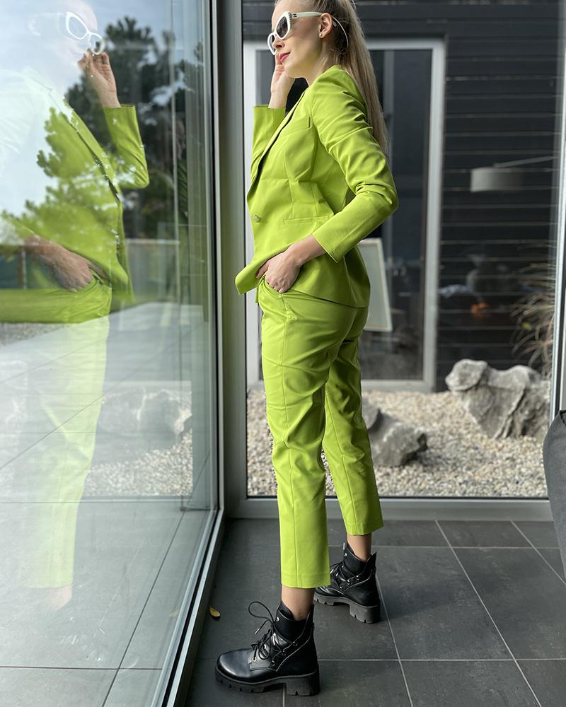 Liu Jo women's trousers lime