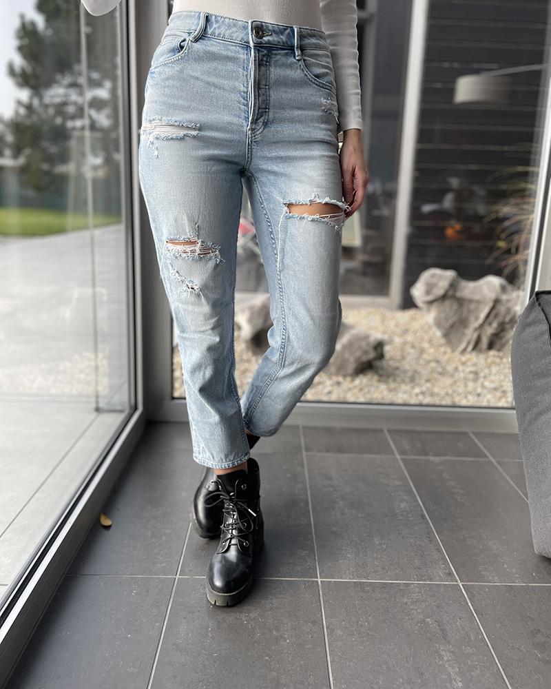 Women's jeans Miss Sixty light blue ripped