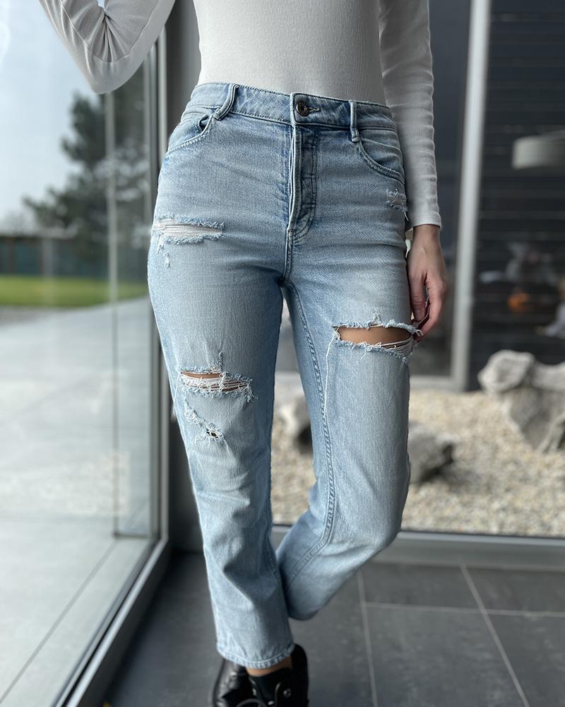 Women's jeans Miss Sixty light blue ripped