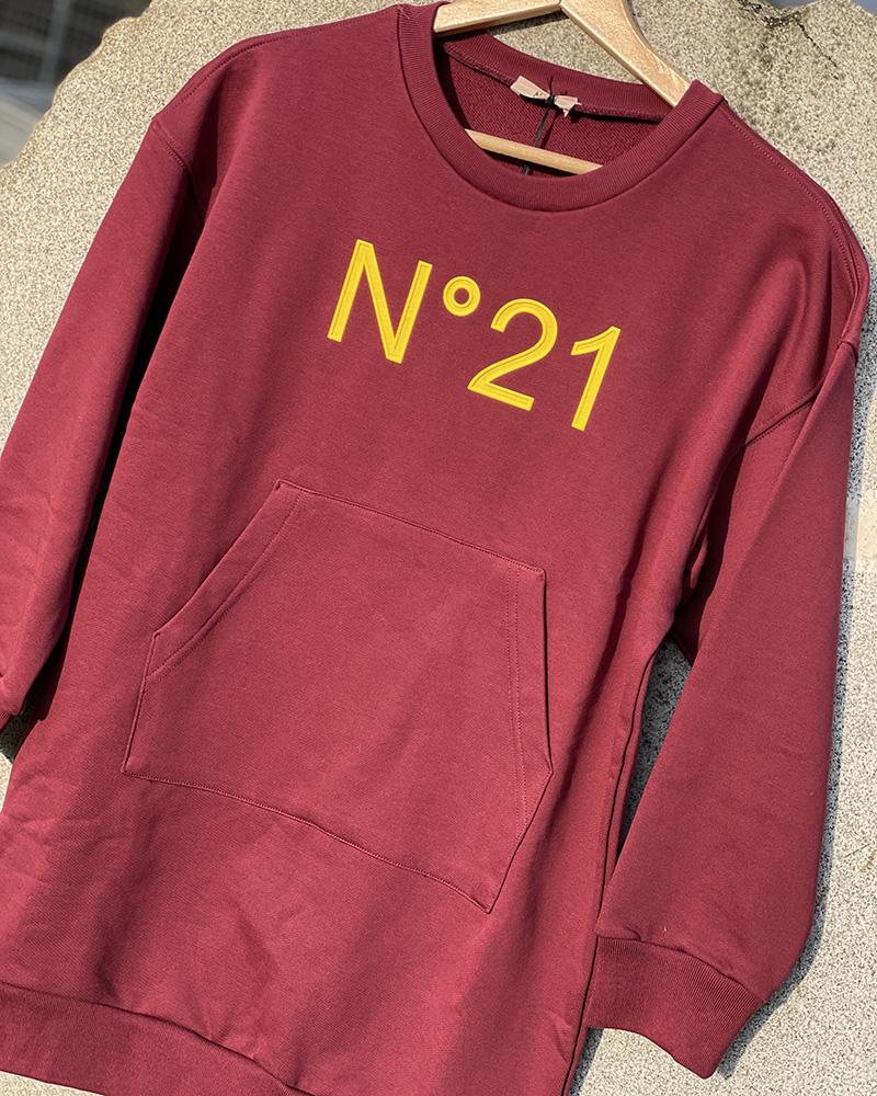 Mikina dětská N°21 vínová