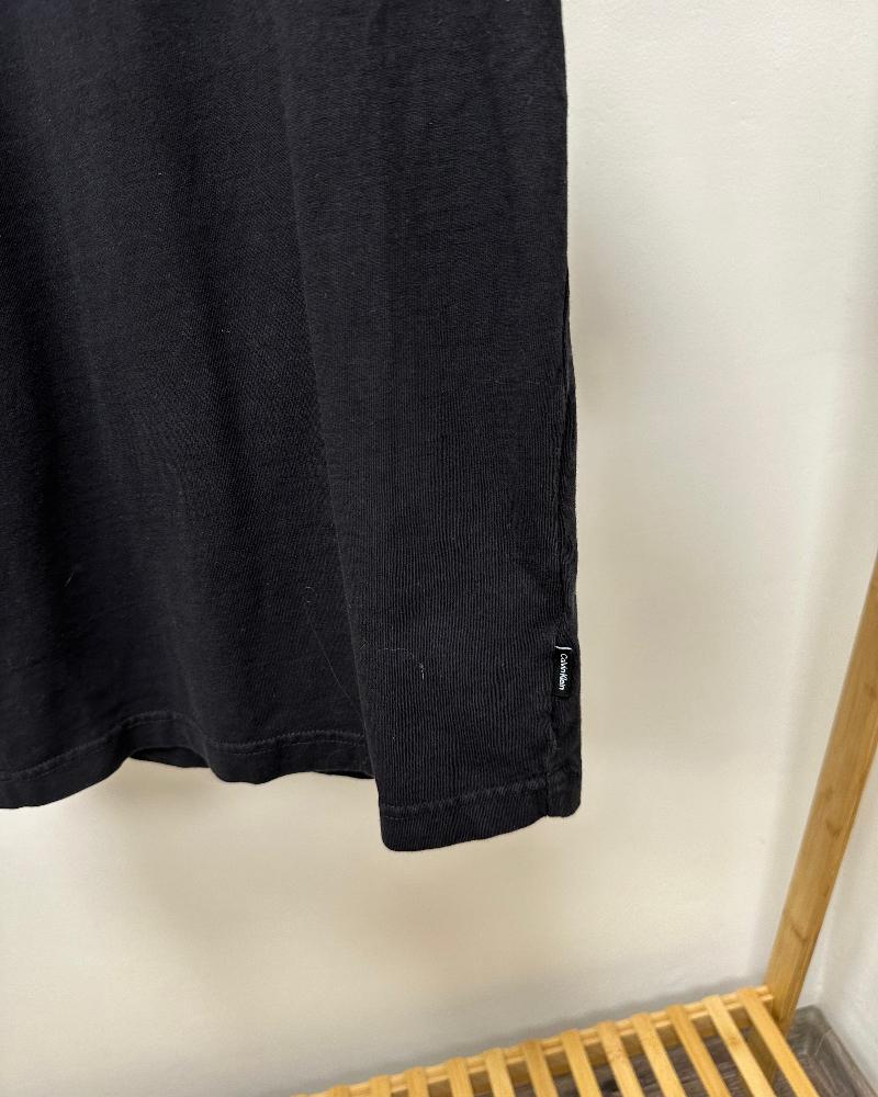 Triko dámské Calvin Klein černé s krátkým rukávem