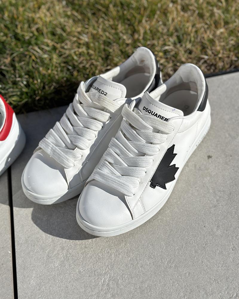 Tenisky dámské Dsquared2 THE CANADIAN bílé