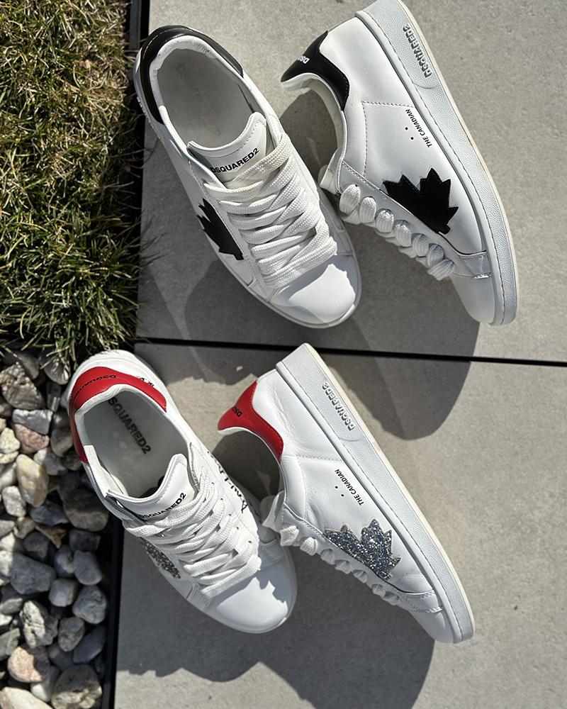 Tenisky dámské Dsquared2 THE CANADIAN s černým listem