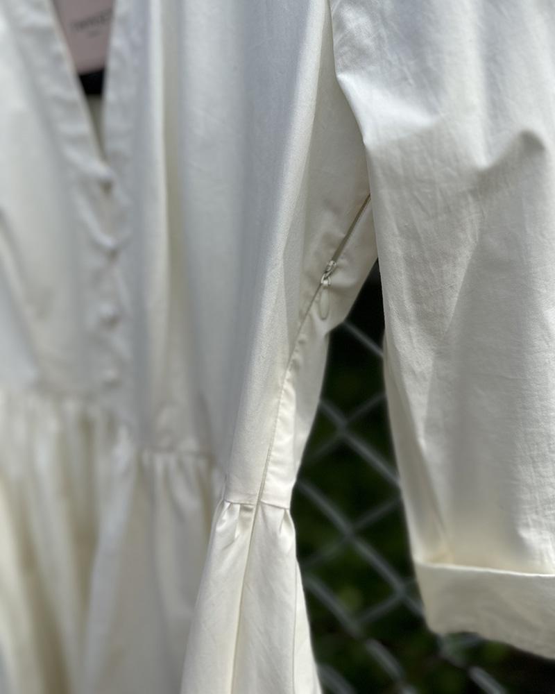 Šaty dámské Twinset krémové