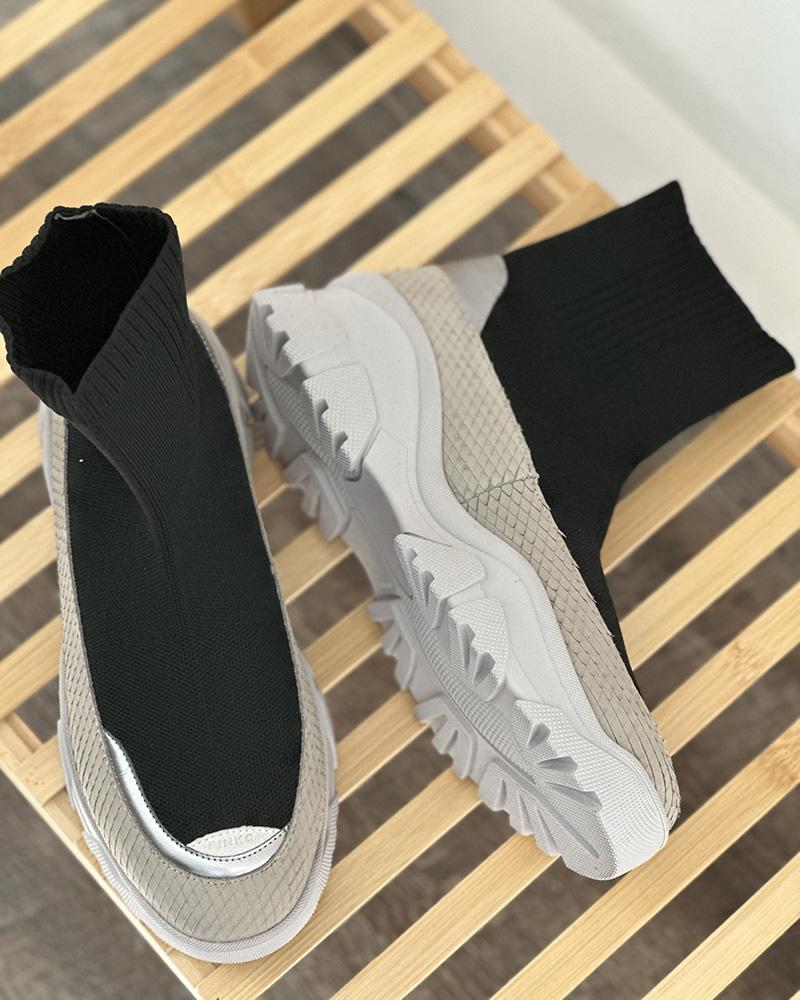 Women's sneakers Pinko LOVE TREK BOOT1 socks