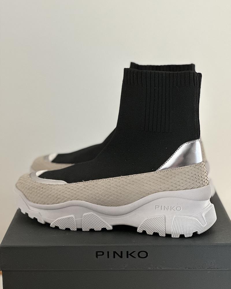 Women's sneakers Pinko LOVE TREK BOOT1 socks