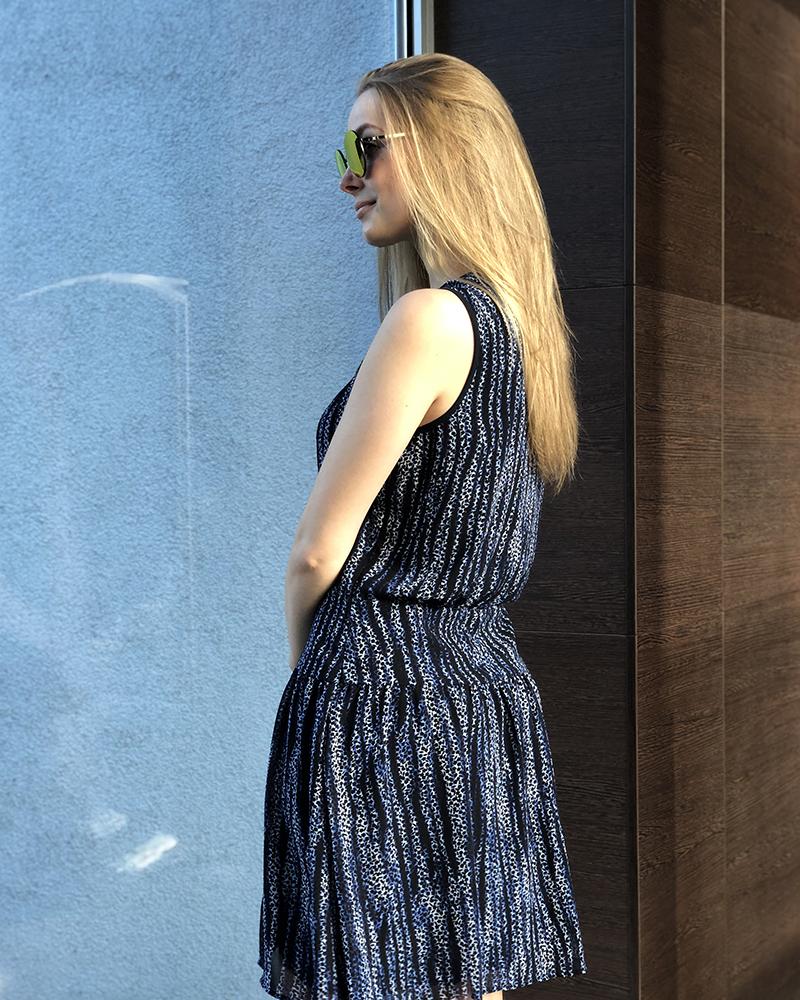 Šaty dámské Michael Kors pruhované