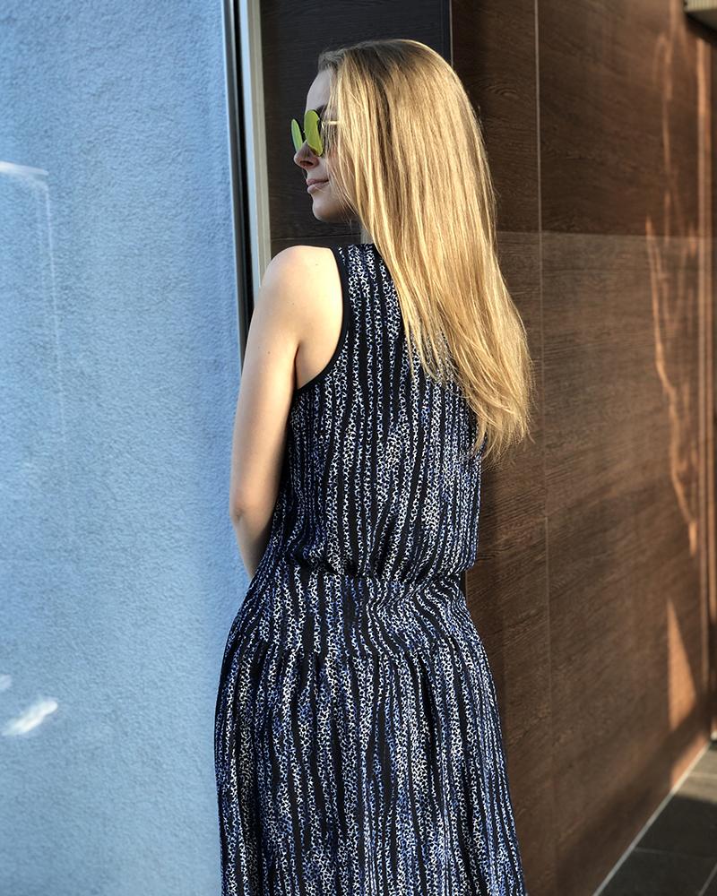 Šaty dámské Michael Kors pruhované