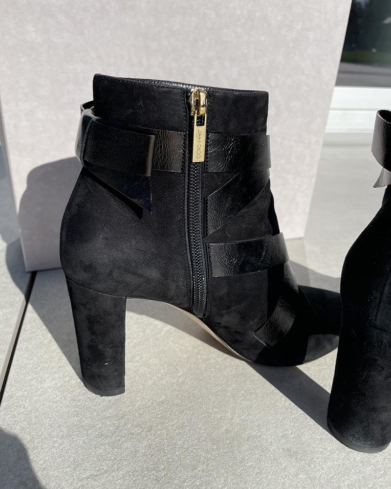 Black Jimmy Choo women's boots
