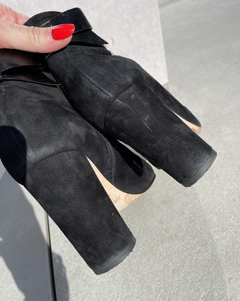 Black Jimmy Choo women's boots