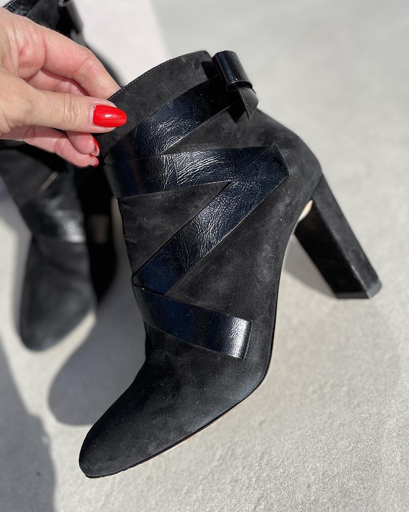 Black Jimmy Choo women's boots