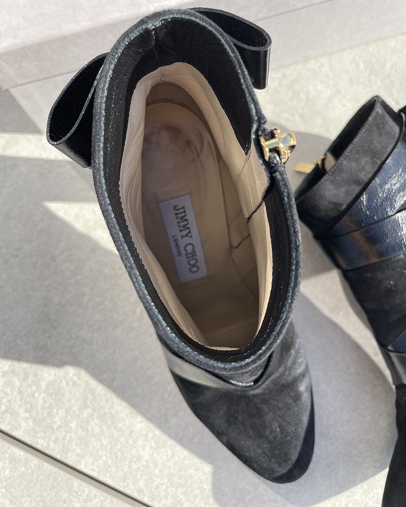 Black Jimmy Choo women's boots