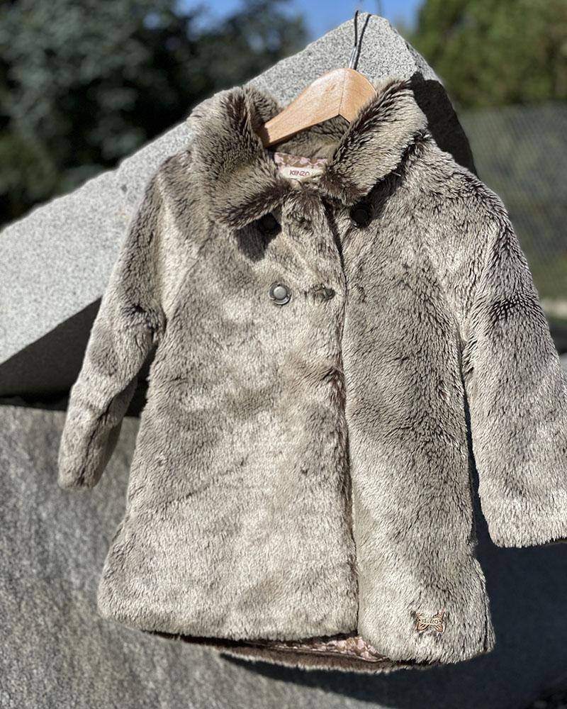 Children's coat Kenzo Kids brown