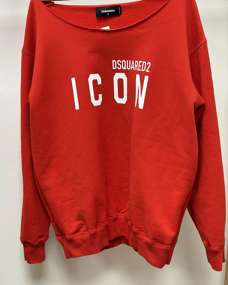 mikina_dsquared2_cervena_damska_XS