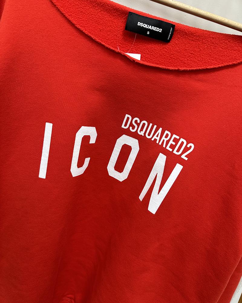 mikina_dsquared2_cervena_damska_XS