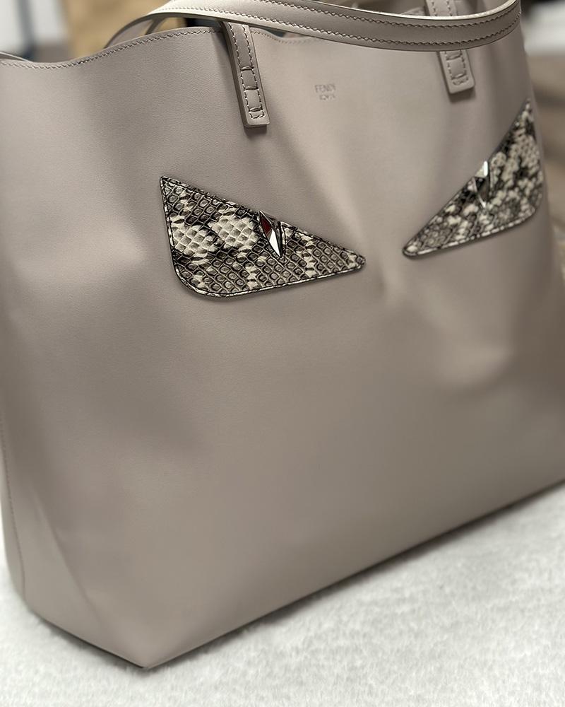 Kabelka dámská FENDI SHOPPER Monster Face