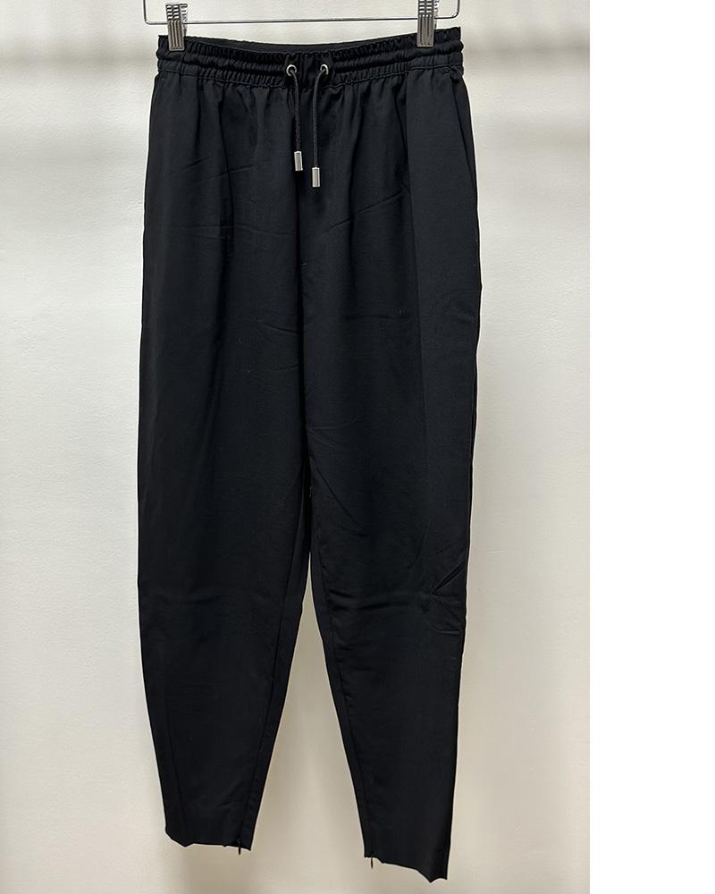 Kalhoty dámské Dsquared2 černé plátěné