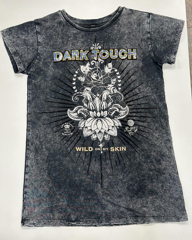 Children's t-shirt Replay DARK TOUCH gray