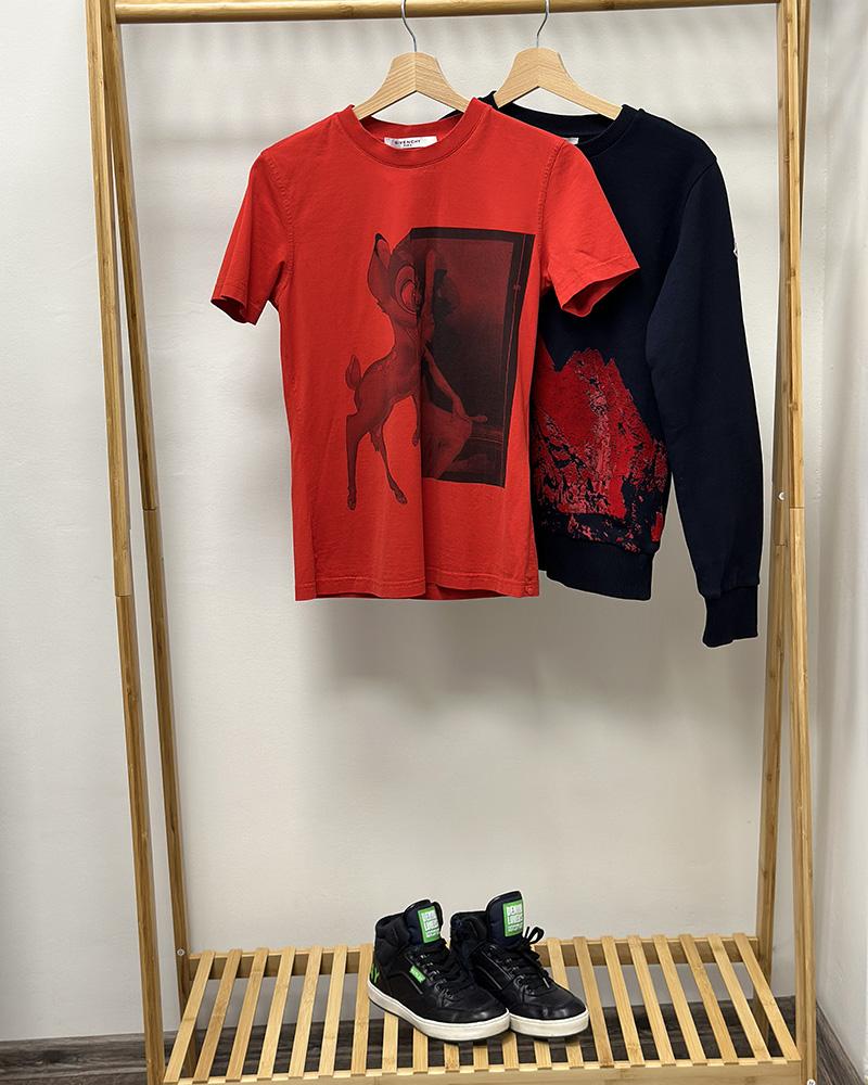 T-shirt women's Givenchy red Bambi