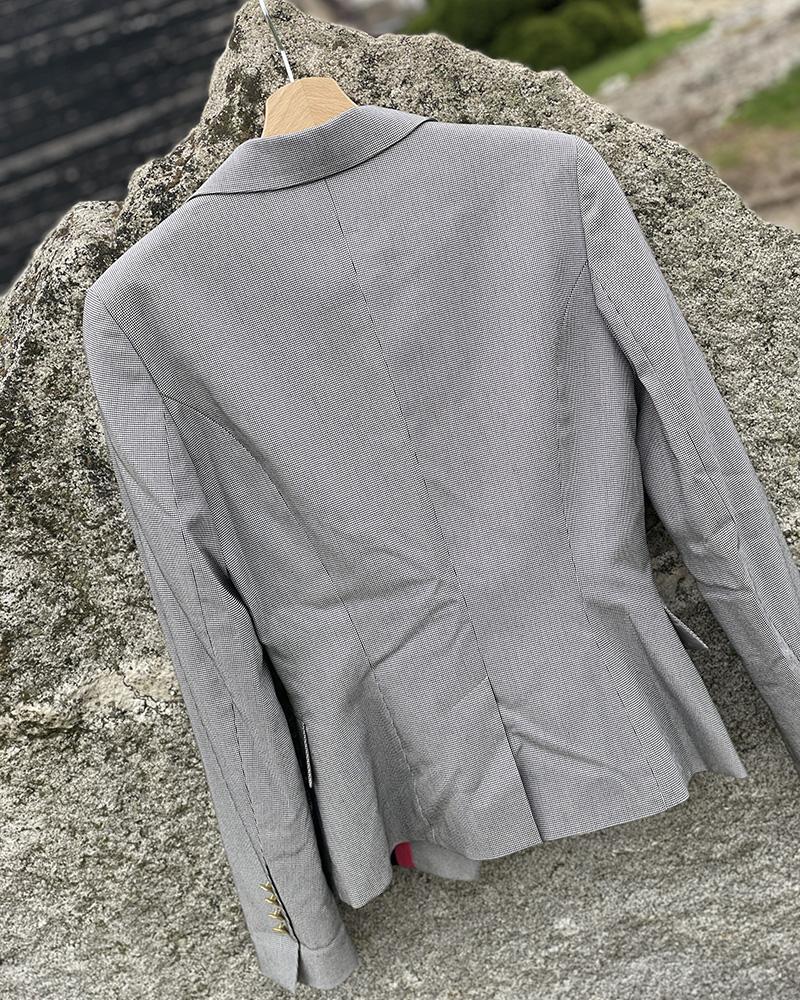 Women's jacket Massimo Dutti fine check