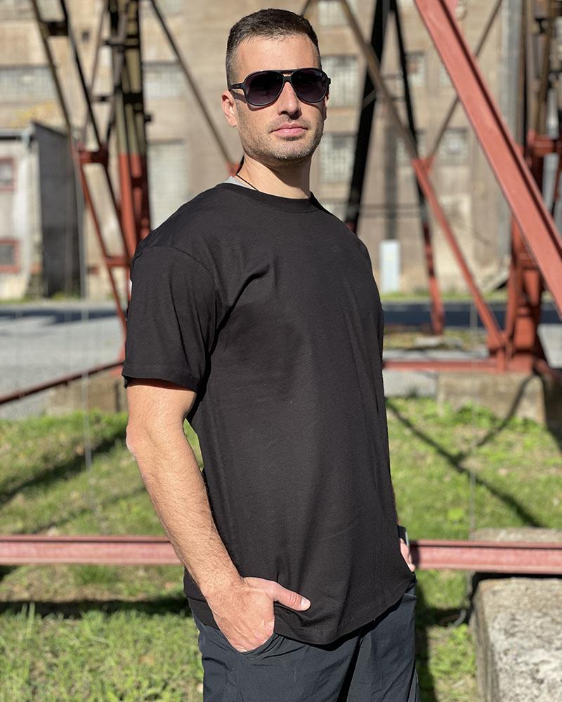 Triko pánské Les(art)ists černé s nápisem