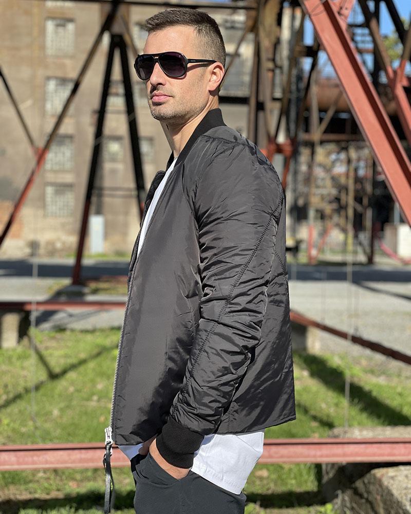 Men's jacket Thom/Krom BOMBER black