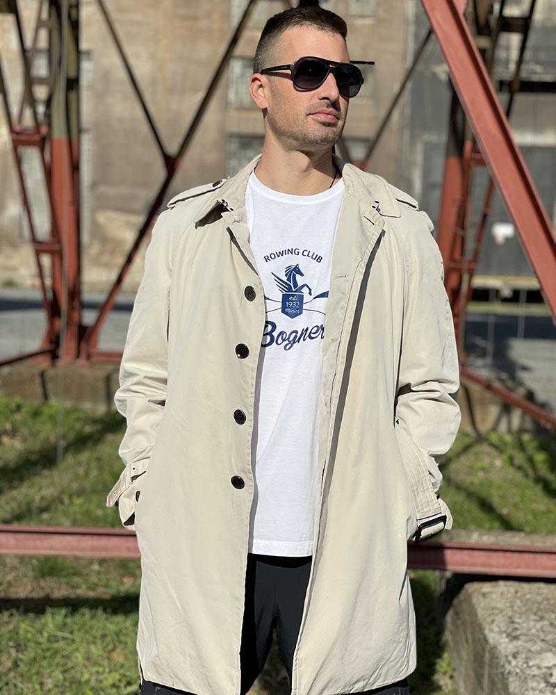 Kabát pánský Burberry TRENCHCOAT béžový
