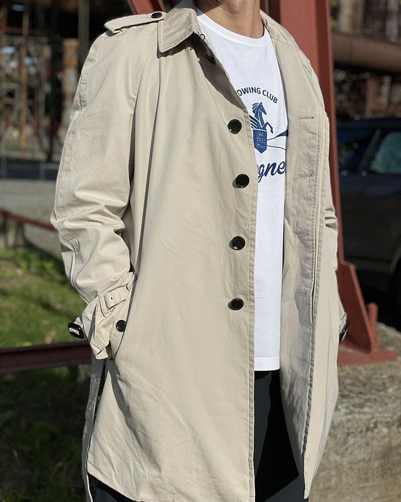 Kabát pánský Burberry TRENCHCOAT béžový