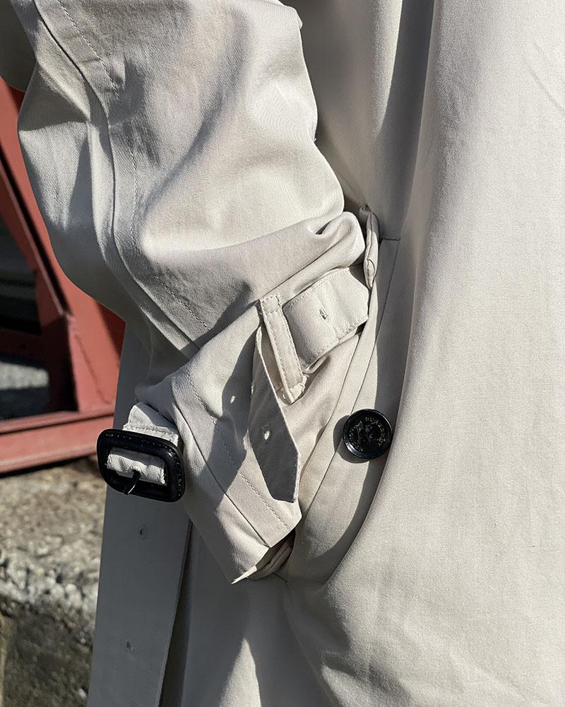 Kabát pánský Burberry TRENCHCOAT béžový