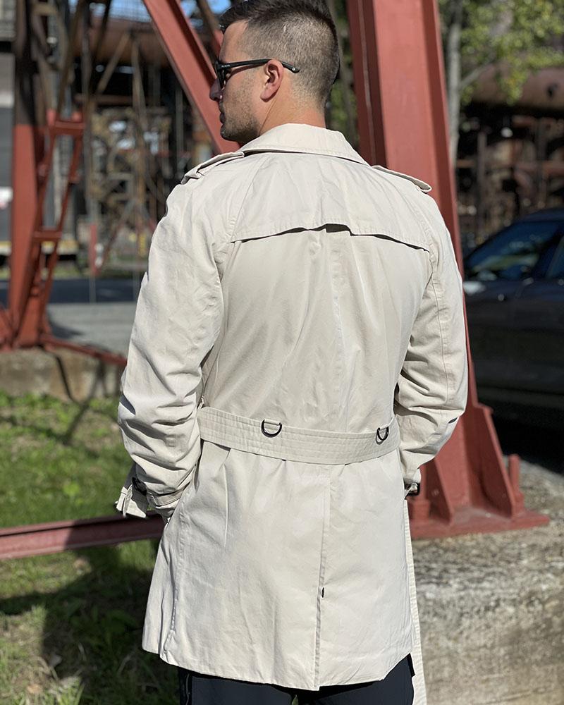 Kabát pánský Burberry TRENCHCOAT béžový