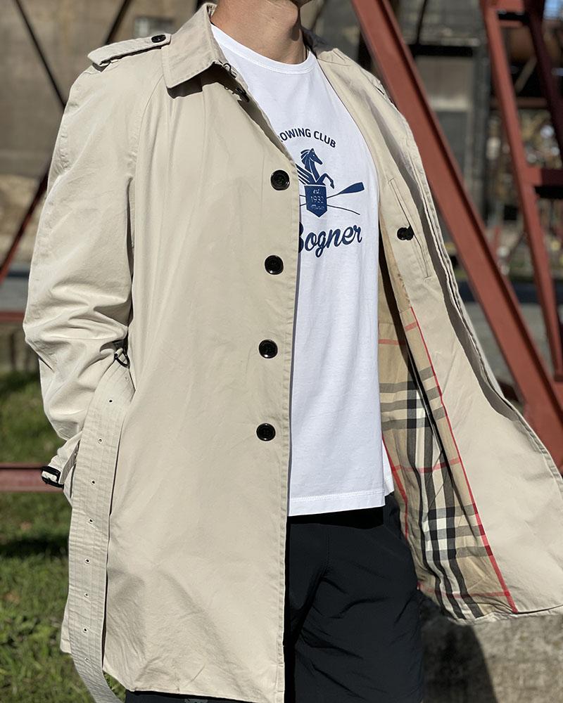 Kabát pánský Burberry TRENCHCOAT béžový