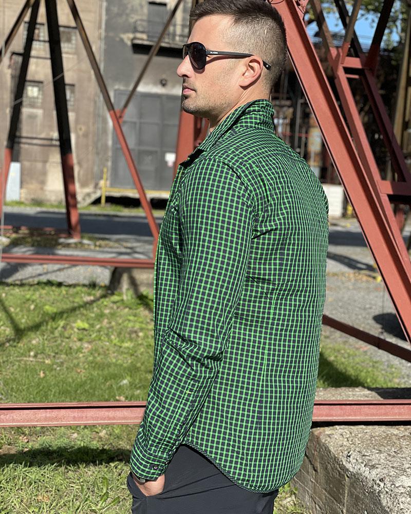 Košile pánská Hugo Boss károvaná