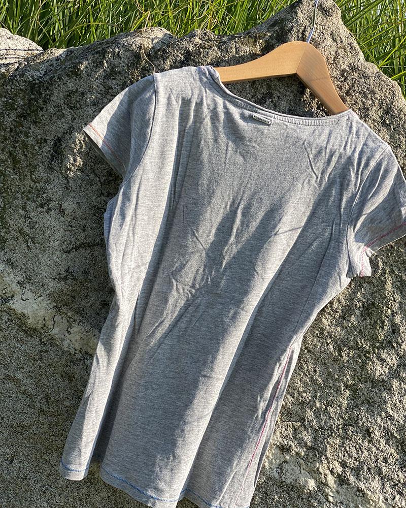 Children's T-shirt Replay MALIBU LOS ANGELES gray