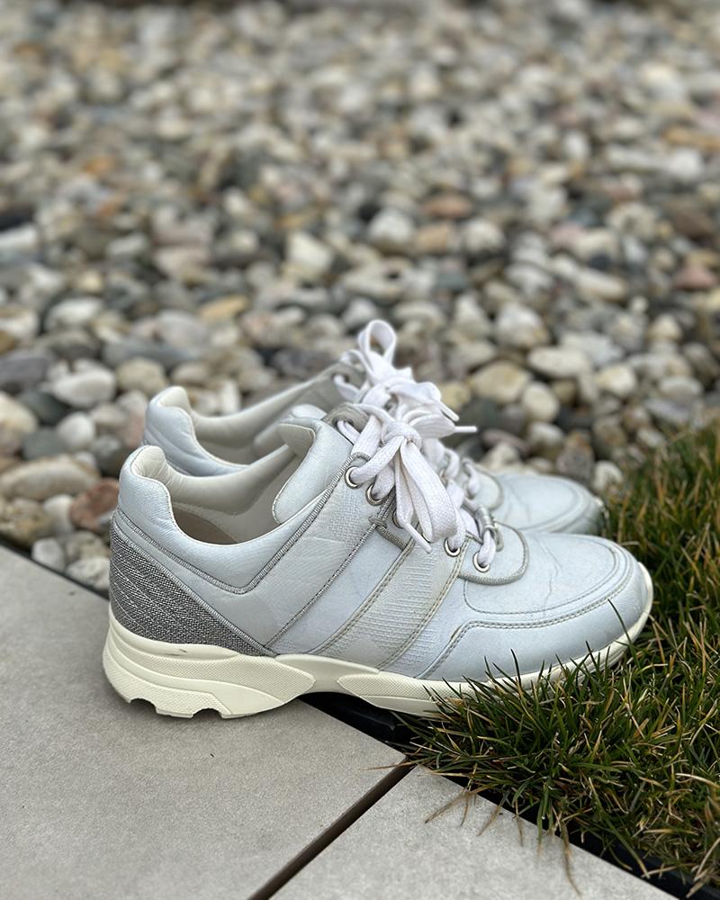 Tenisky dámské Chanel MARK světle modré