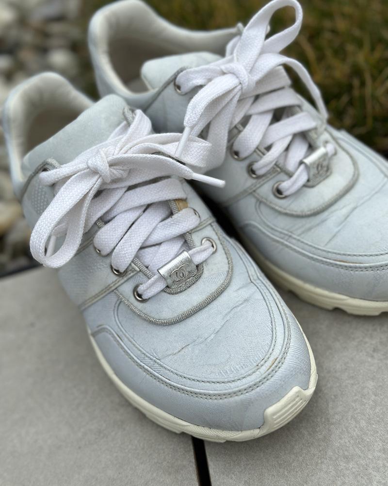 Tenisky dámské Chanel MARK světle modré