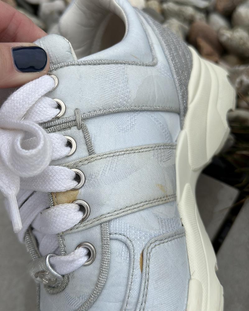 Tenisky dámské Chanel MARK světle modré