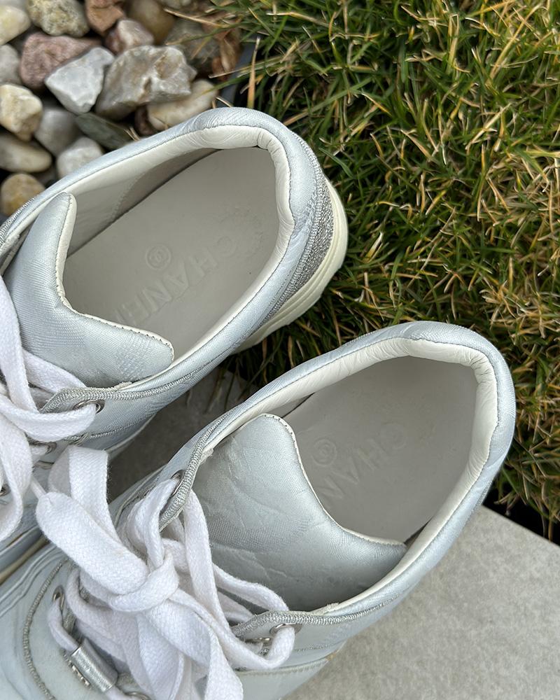 Tenisky dámské Chanel MARK světle modré