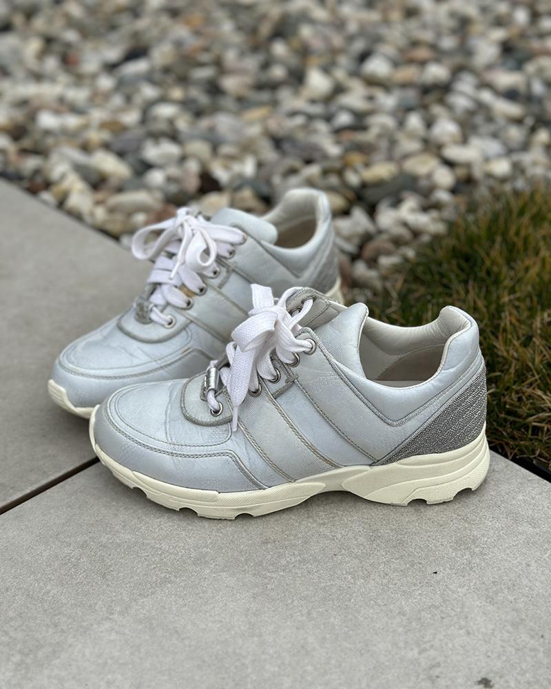 Tenisky dámské Chanel MARK světle modré