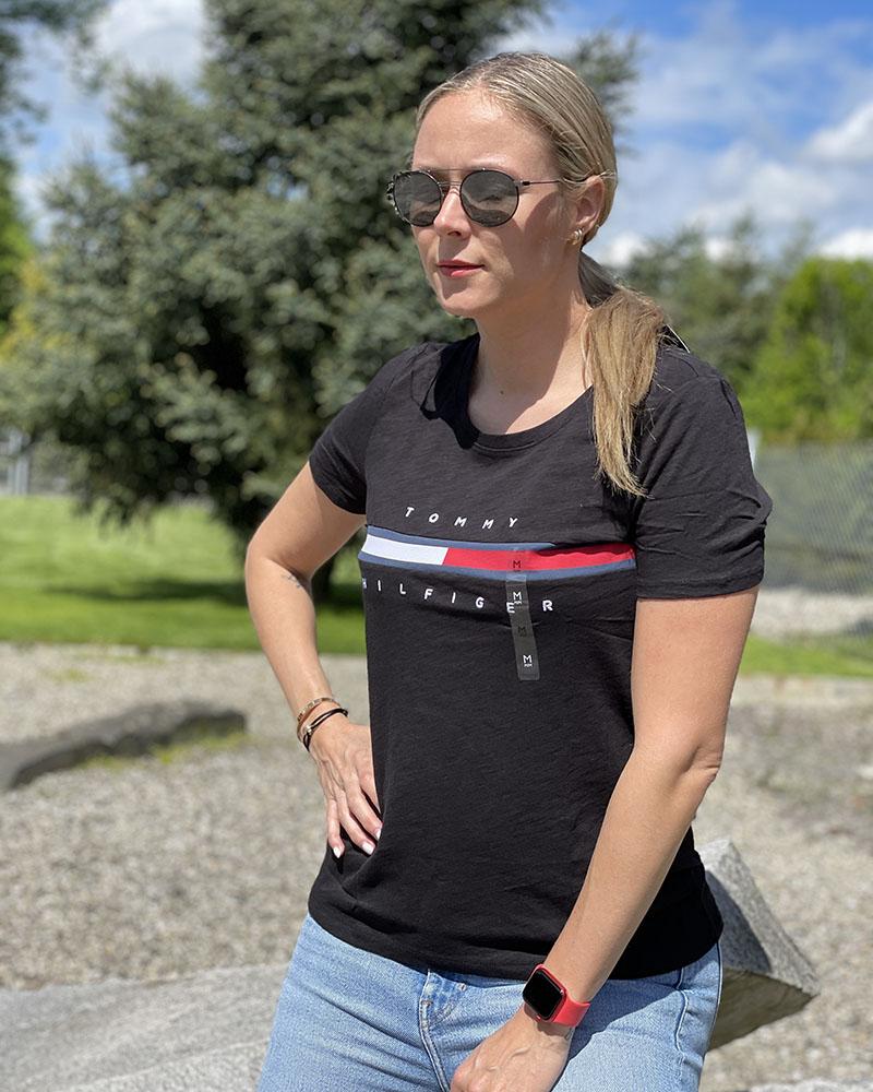 Triko dámské Tommy Hilfiger černé