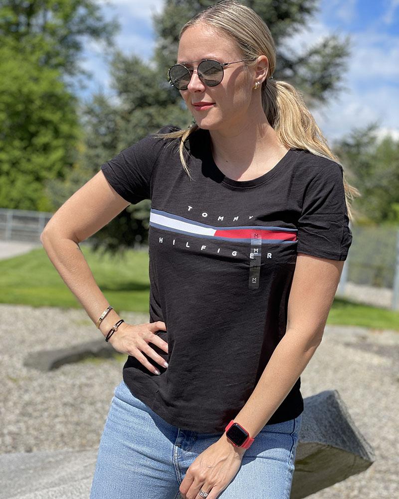 Triko dámské Tommy Hilfiger černé