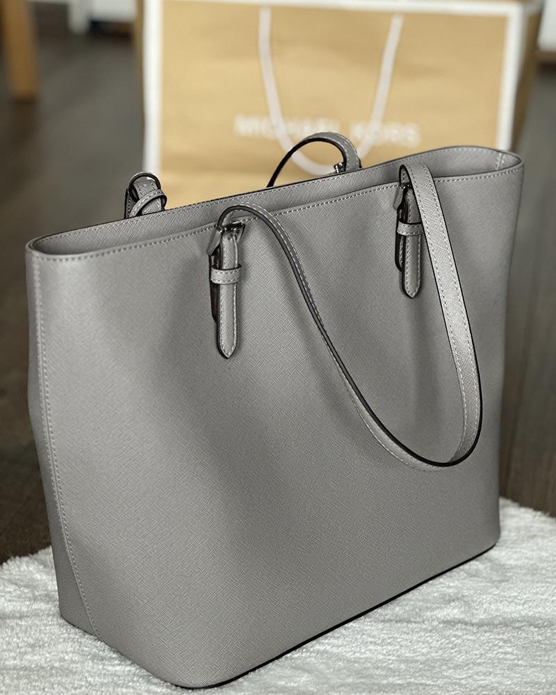 Women's handbag Michael Kors JET SET gray