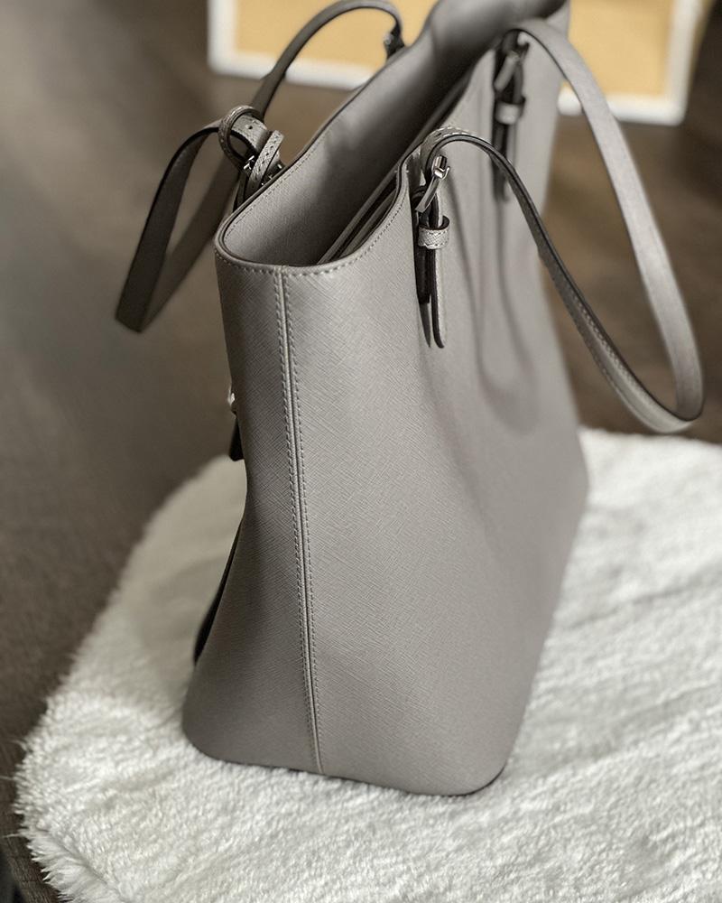 Women's handbag Michael Kors JET SET gray