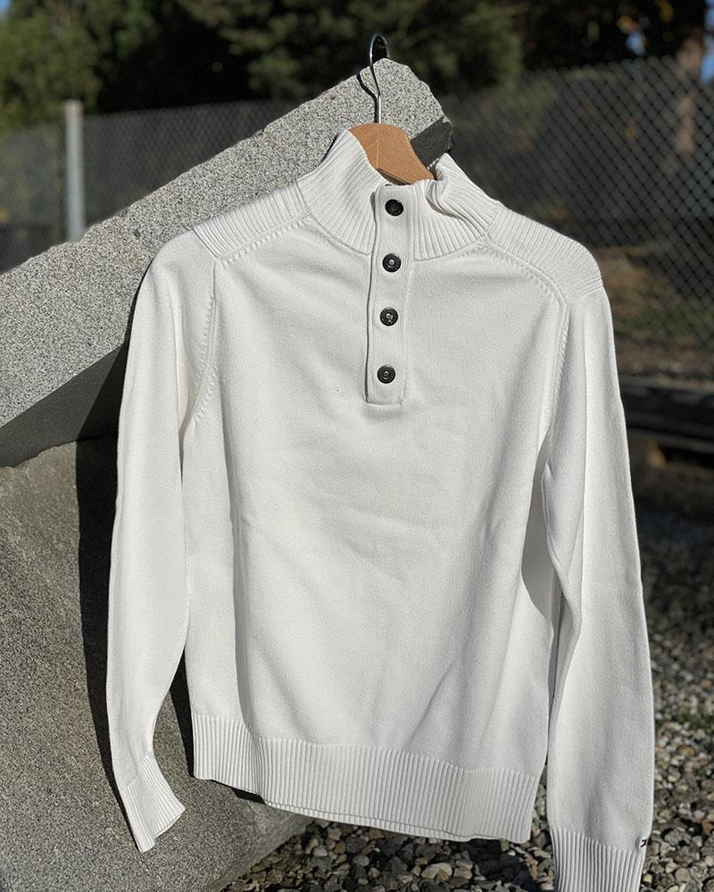 Svetr pánský Tommy Hilfiger bílý