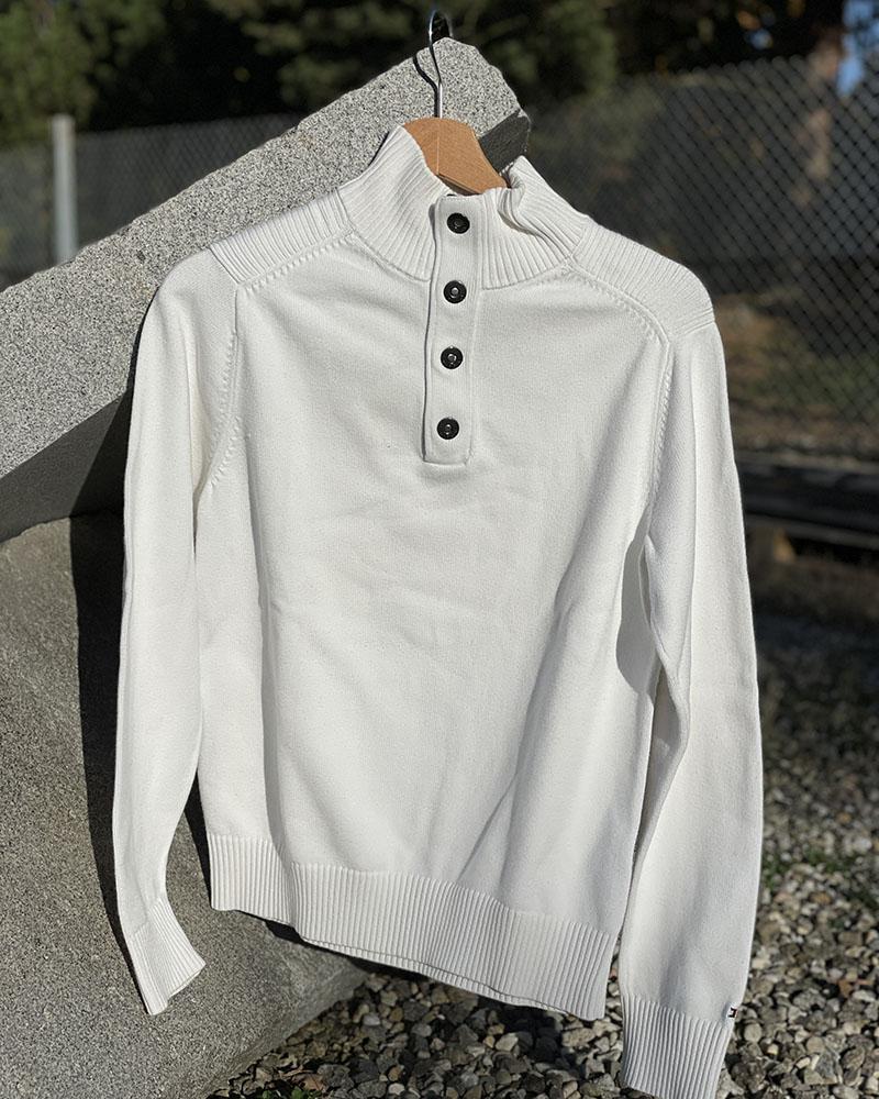 Tommy Hilfiger men's sweater white