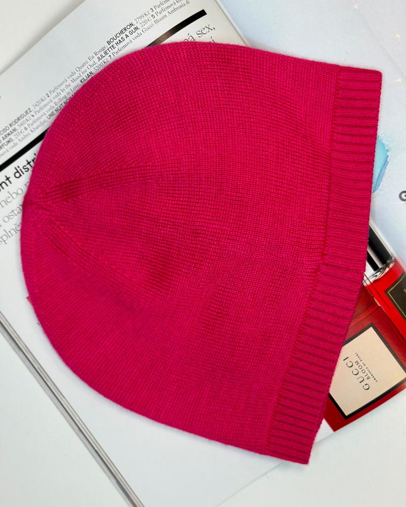 Čepice dámská Tommy Hilfiger růžová