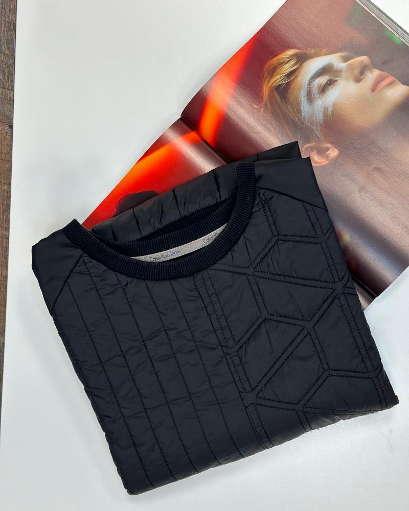 Mikina pánská Calvin Klein antracitová