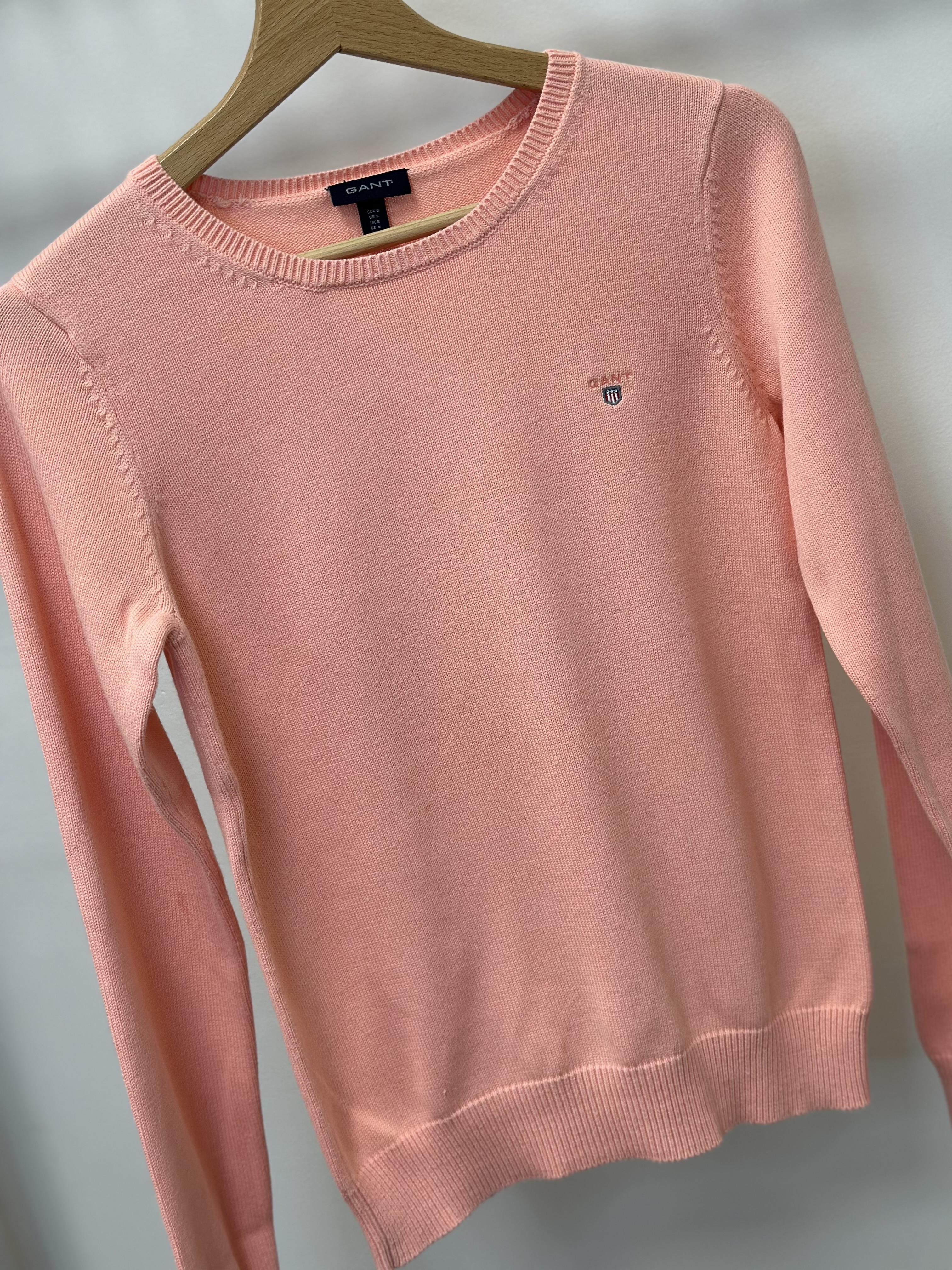 Women's sweater Gant salmon