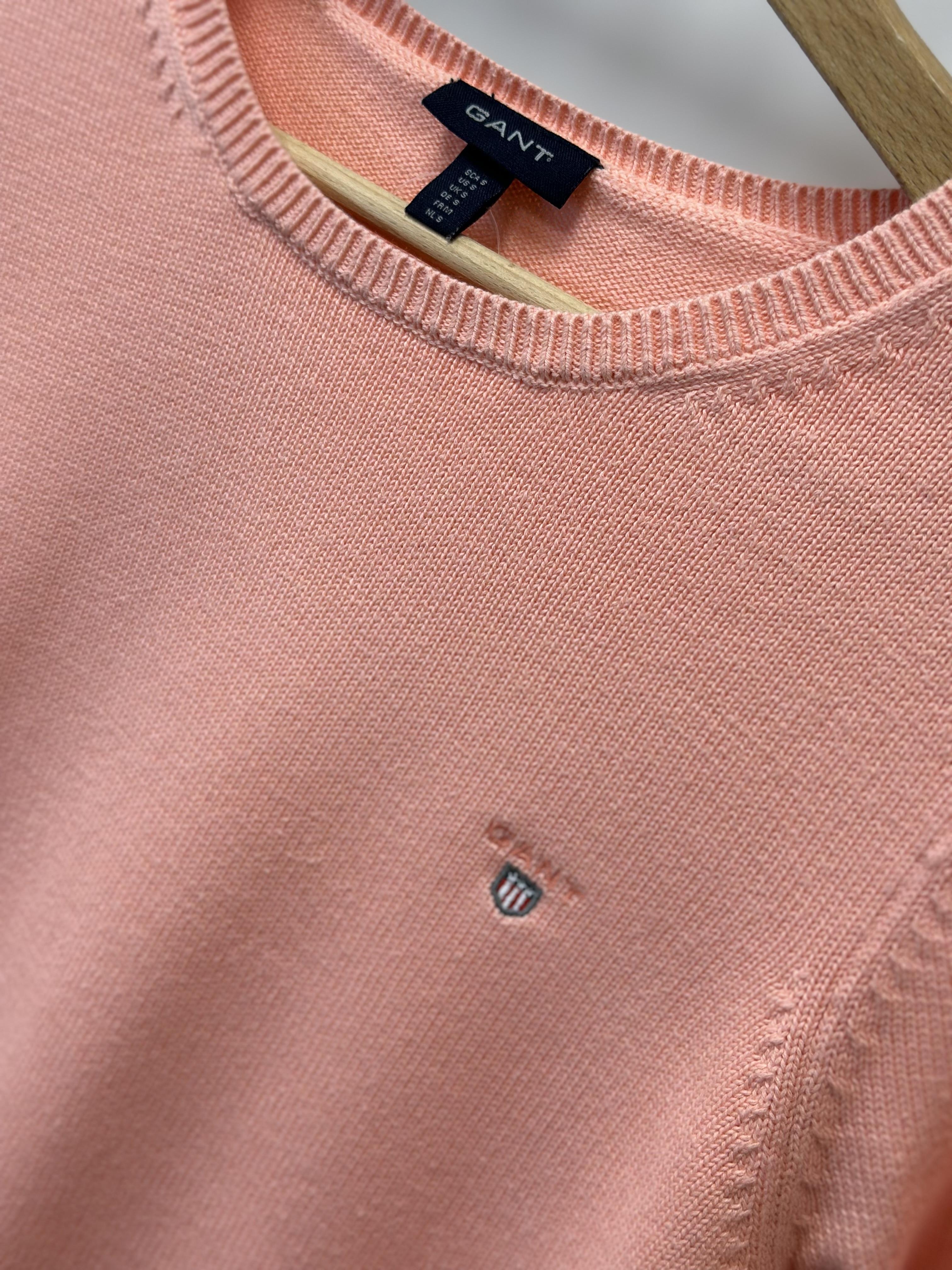 Women's sweater Gant salmon